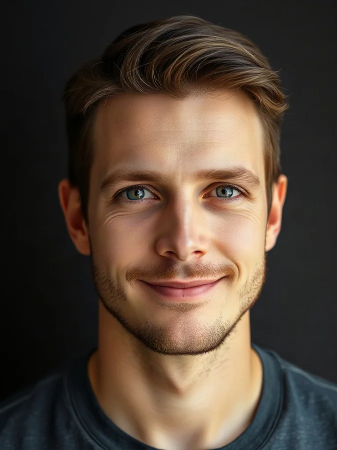 Example input photo for a Talk Dirty AI video